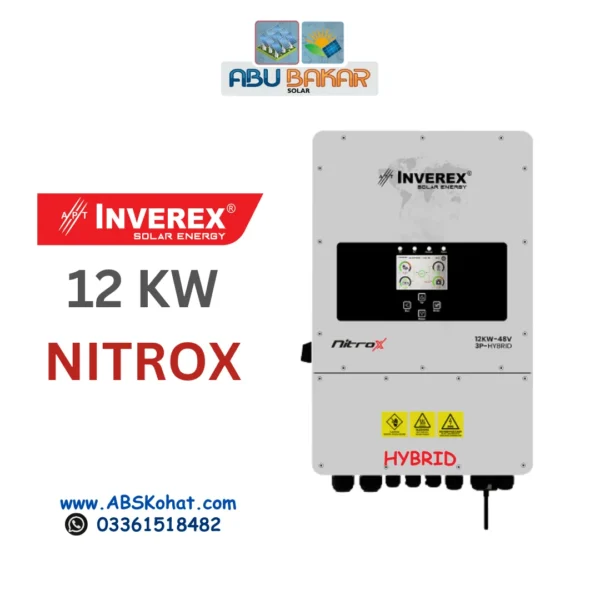 12 kW INVEREX NITROX HYBRID INVERTER