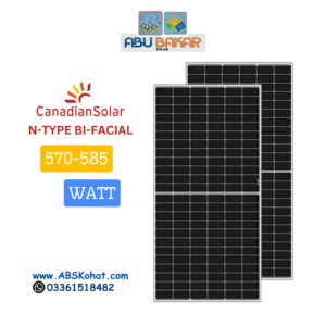 Canadian N Type Bi-Facial Series Solar Panels